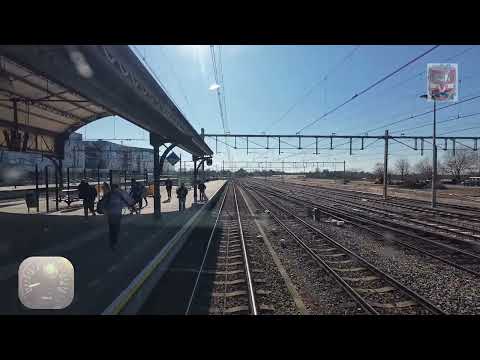Fahren Sie mit dem Lokführer von Arnhem nach ’s-Hertogenbosch. (Mit Tachometer)