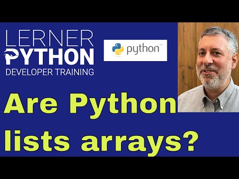 Python lists vs. arrays: How similar are they?