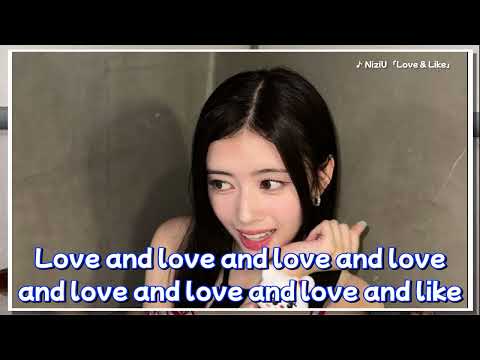 NiziU「Love & Like」Rima Lyric Video