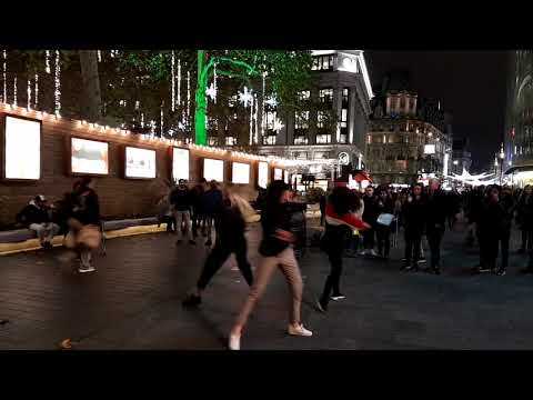 Leicester Square Flash Mob Wedding Proposal
