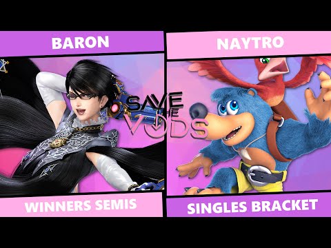 Save The Vods #61: Winners Semis - Baron (Bayonetta) vs Naytro (Banjo & Kazooie) SSBU Singles