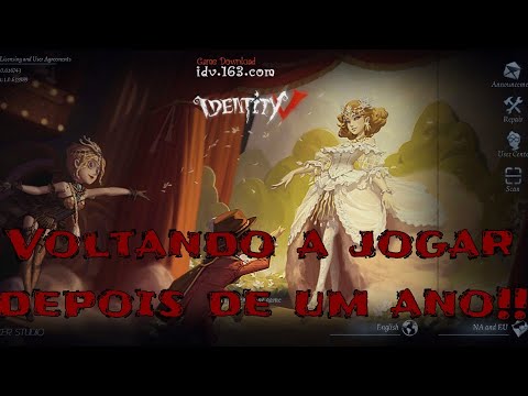 Voltando a jogar identity V !!!!