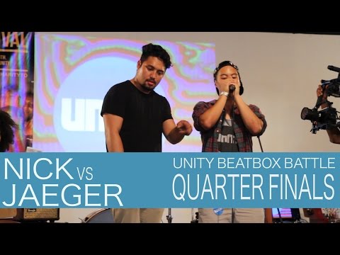 Jaeger vs Nick - Unity 2016 Beatbox Battle - Quarters