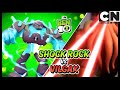 Ben 10 Toy Play Shock Rock Battle Recreation Cartoon Network