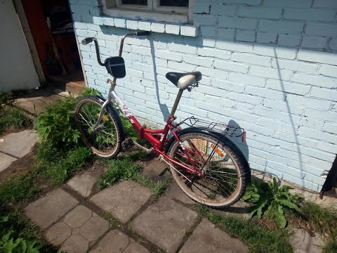 Обзор складного велосипеда STELS Pilot 710 2007 года выпуска на котором я ездию по даче