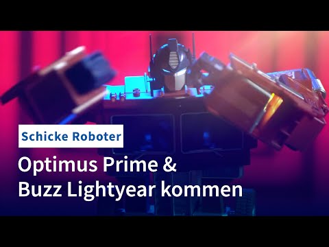 Schicke Roboter: Optimus Prime &amp; Buzz Lightyear kommen nach Deutschland