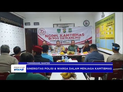 POLSEK CILEDUG GELAR NGOPI KAMTIBMAS