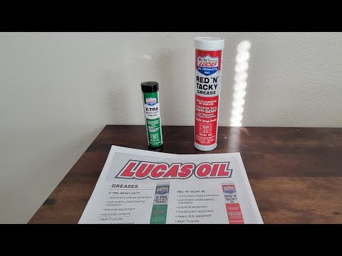 Lucus Red N Tacky vs Lucus Xtra Heavy Duty Grease Comparison #lucusoilproducts #lucusoil #grease