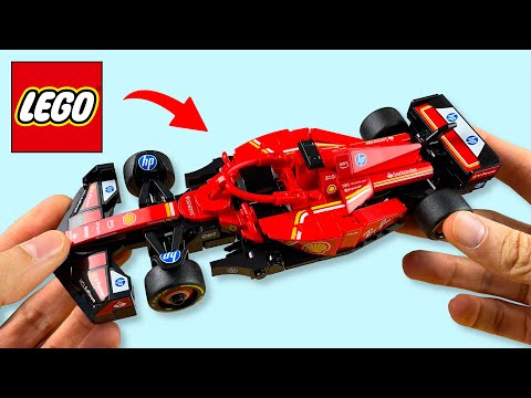 Building LEGO Speed Champions F1 Ferrari