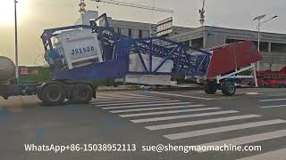 Centrale &agrave; b&eacute;ton mobile 90m&sup3;/h Mobile Concrete Batching Plant YHZS90 | Fast Installation neuve | Image 7 - Machineryline