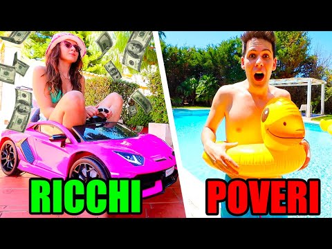 RICCHI VS POVERI IN PISCINA!