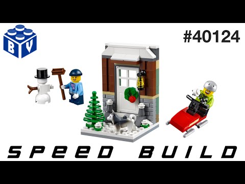 Vidéo LEGO Saisonnier 40124 : Scène hivernale