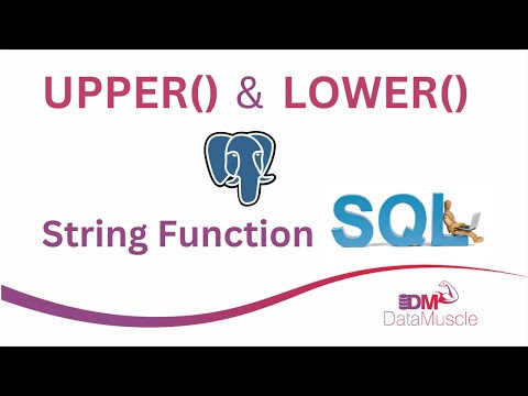 Upper Lower Scalar String Function In Sql
