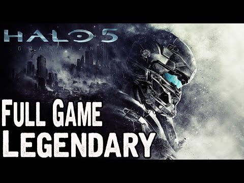 Halo 5 Guardians Full Game Walkthrough - No Commentary (#Halo5 Full Gameplay Legendary) 2015
