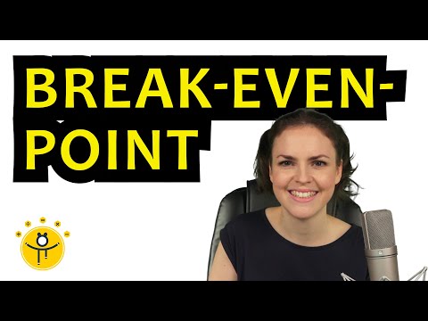 BREAK EVEN POINT berechnen und grafisch einzeichnen – BWL Gewinnschwelle
