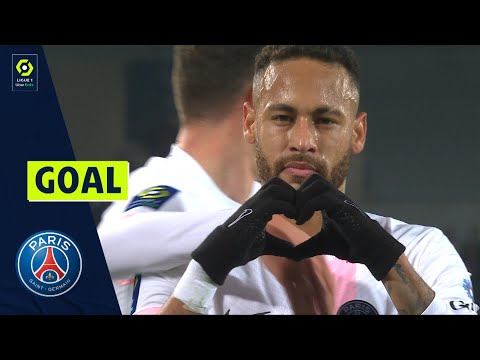 Goal  NEYMAR JR (43' - PSG) FC GIRONDINS DE BORDEAUX - PARIS SAINT-GERMAIN (2-3) 21/22