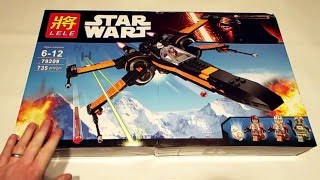 Fake Lego : X-Wing Fighter ( Force Awakens) : Review & Speed Build :  Star Wart, by Lele
