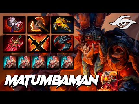 Secret.MATUMBAMAN Troll Warlord - Dota 2 Pro Gameplay [Watch & Learn]