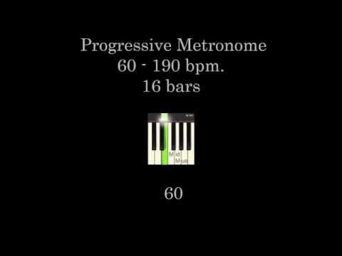 Progressive Metronome . 60-190 // 16bars