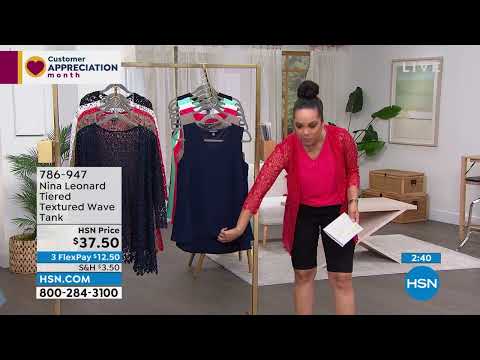 HSN | Nina Leonard Fashions 04.20.2022 - 08 AM