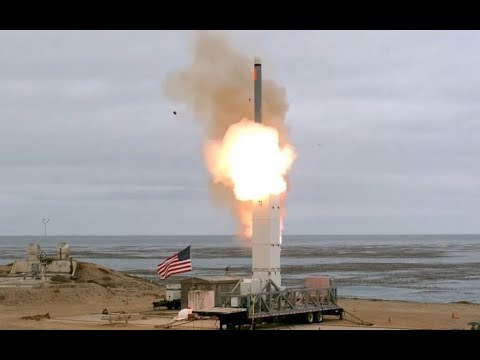 Russia China on USA Nuclear Capable Cruise intermediate range Missile Test warn Global Arms Race Video