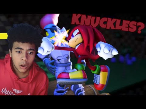 DID KNUCKLES PUNCH UNDYNE? | Knuckles vs Undyne - RAP BATTLE!