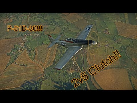 P-51D-30!!!!! Gameplay!! (War Thunder)