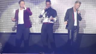 BOYZONE - RIGHT HERE WAITING. Live LG Arena, Birmingham, England. 6th December 2013.