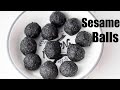 Black Sesame Balls That Have Been Steamed And Dried For Nine Times