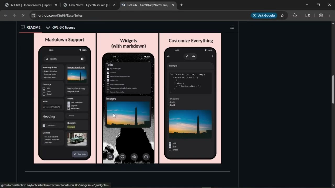 OpenResource demo video