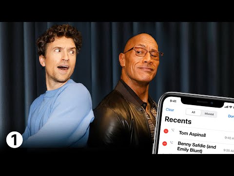 Dwayne Johnson calls his famous friends - will they be sitting or standing?