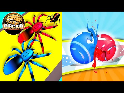 Play High Score in Level Up Balls, Insect Evolution Run  - Blob Mobile Games Walkthrough