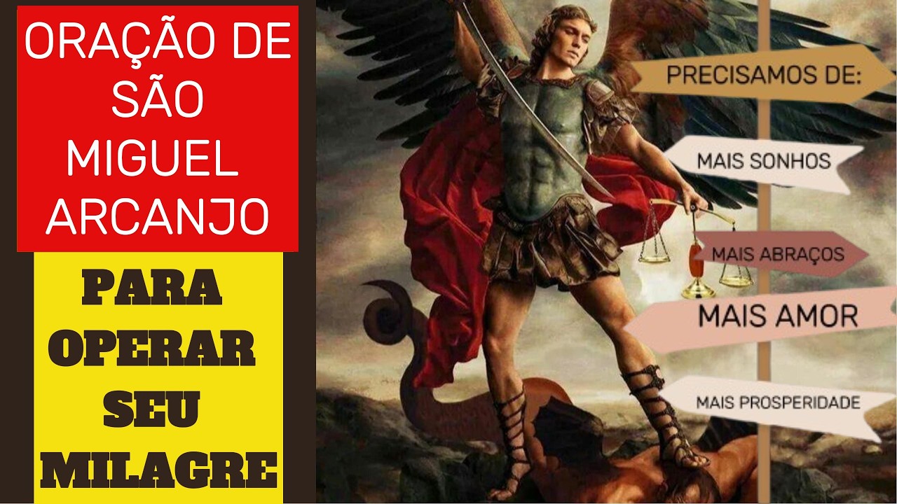 PRAYER OF SAINT MICHAEL THE ARCHANGEL TO WORK HIS MIRACLE