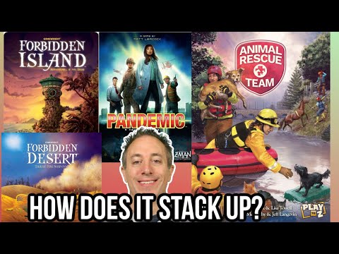 Animal Rescue Team Board Game Review - Matt Leacock's New Co-op Game!