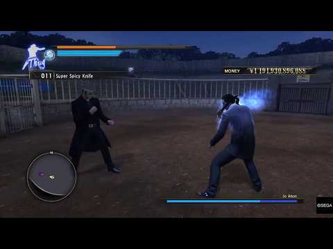 Yakuza 0: Jo Amon Boss Fight !!! Legend difficulty (with weapons)