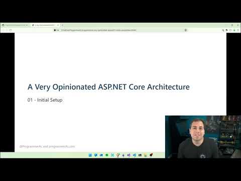 Very Opinionated ASP.NET - 01: Initial Setup