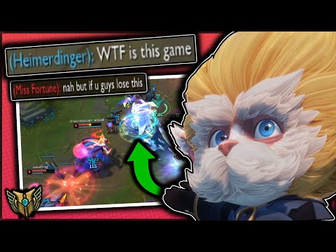 Can Heimerdinger HARD CARRY with Dark Harvest....AND OUTSCALE A KASSADIN?? - League of Legends