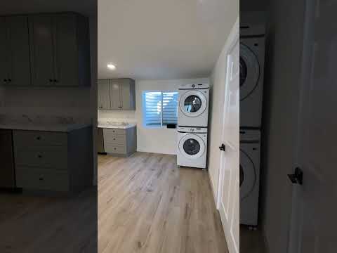 NEWLY RENOVATED 2 bed/ 1 bath Basement Apartment for Rent – All Utilities Included property video