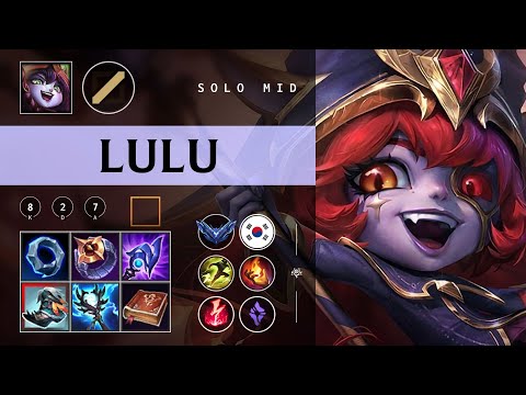 Lulu Mid vs Ahri - KR Diamond Patch 26.02