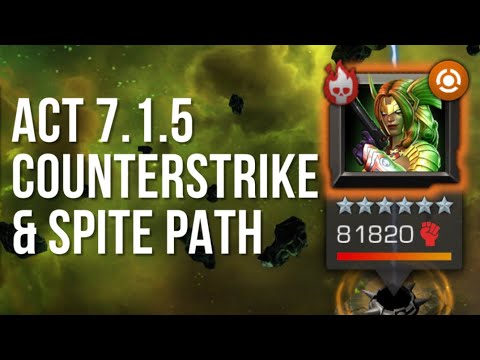 Act 7.1.5 vs Guardian, G-Hulk, Magik, Cpt. America IW, Oemga Red, Dormammu, Punishing Angel ! MCOC