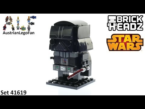 Vidéo LEGO BrickHeadz 41619 : Dark Vador (Star Wars)