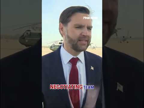 Vance says Trump has given 'clear guidelines' in Iran talks #shorts #us #news #jdvance #iran