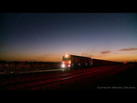 7922V SCT/SBR Horsham Containers Departs Gheringhap - PoathTV Australian Trains & Railways