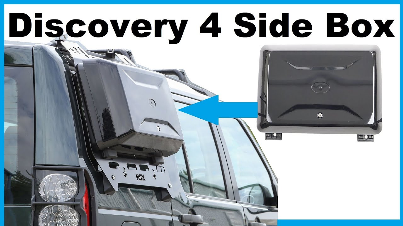 Land Rover Discovery 3 & 4 Side Box Mounting on MOLLE Plates