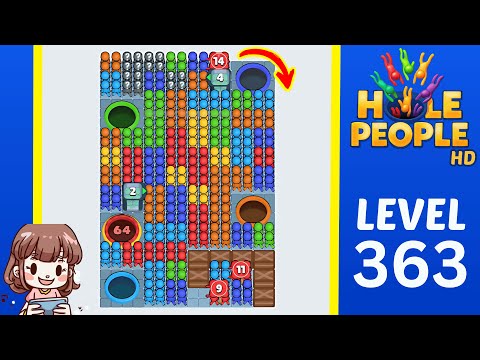 Hole People Level 363 Solution Walkthrough