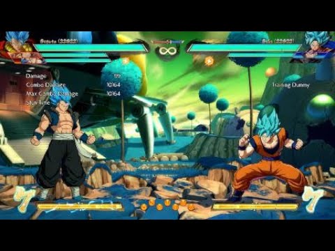 DRAGON BALL FighterZ tod with gogeta,vegito,gotenks