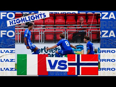Highlights: Italia-Norvegia 2-1 | Under 19 EURO 2024