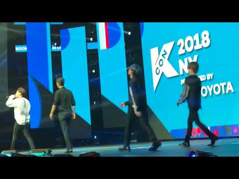 KCON NY 2018 ENDING DAY 1 FANCAM
