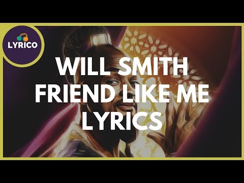 Will Smith - Friend Like Me (Lyrics) 🎵 Lyrico TV Video
