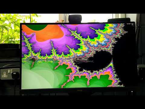 Mandelbrot 354 transputers 1280x720